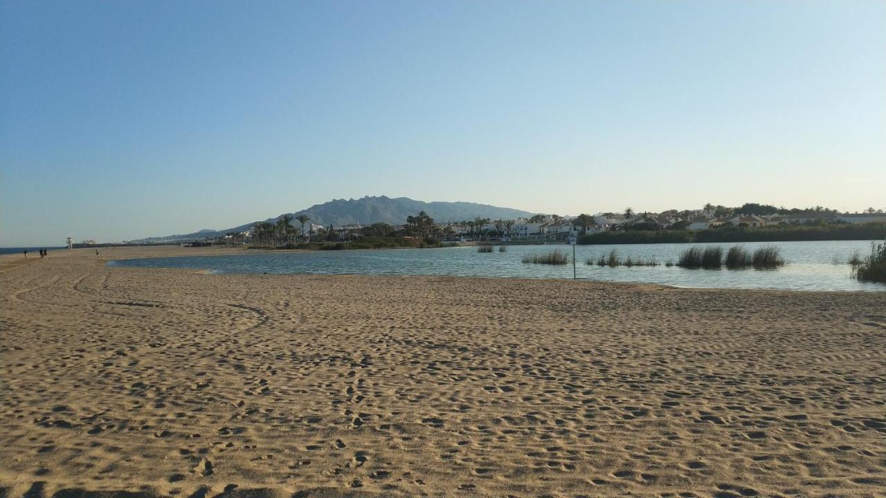 Ático Puerto de Garrucha - 3 minutos de la playa - Piscina Exterior foto