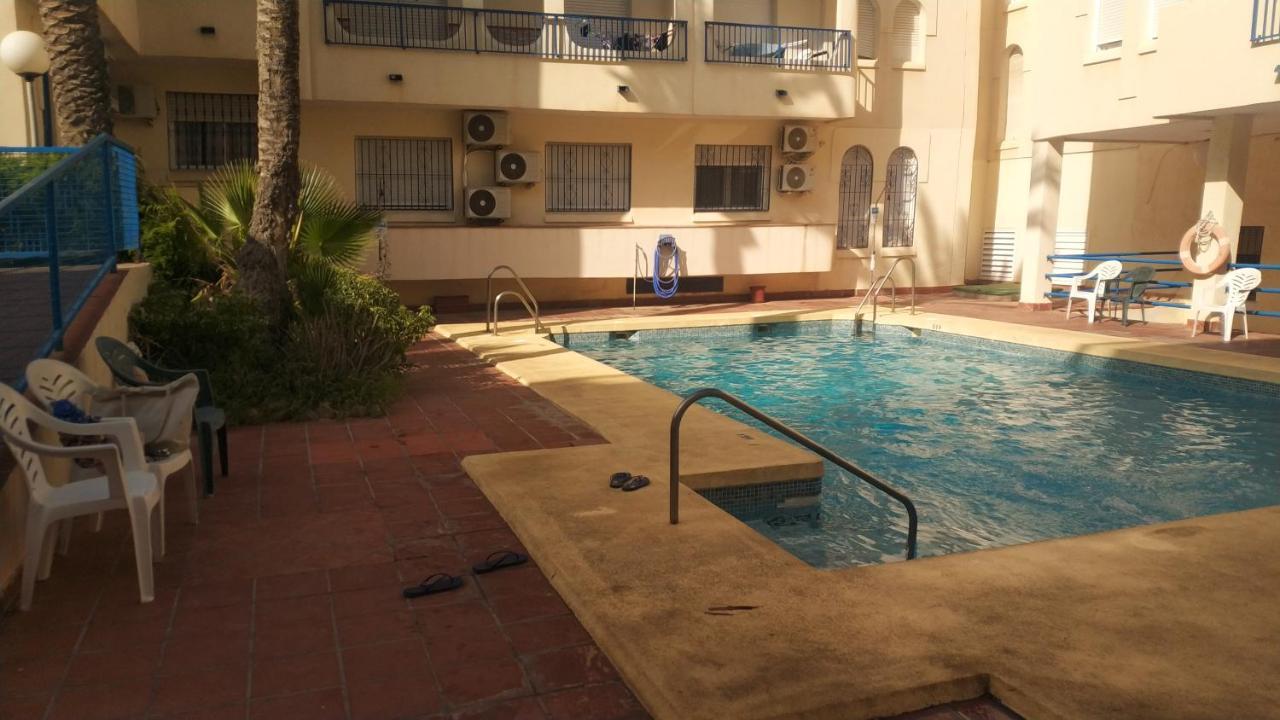 Ático Puerto de Garrucha - 3 minutos de la playa - Piscina Exterior foto