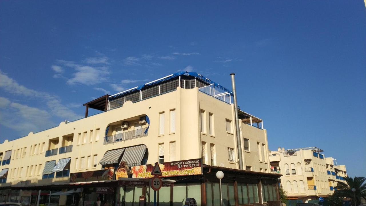 Ático Puerto de Garrucha - 3 minutos de la playa - Piscina Exterior foto